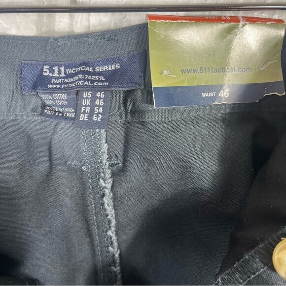 5.11 Tactical Black Canvas Pant size 46 - Picture 6 of 12